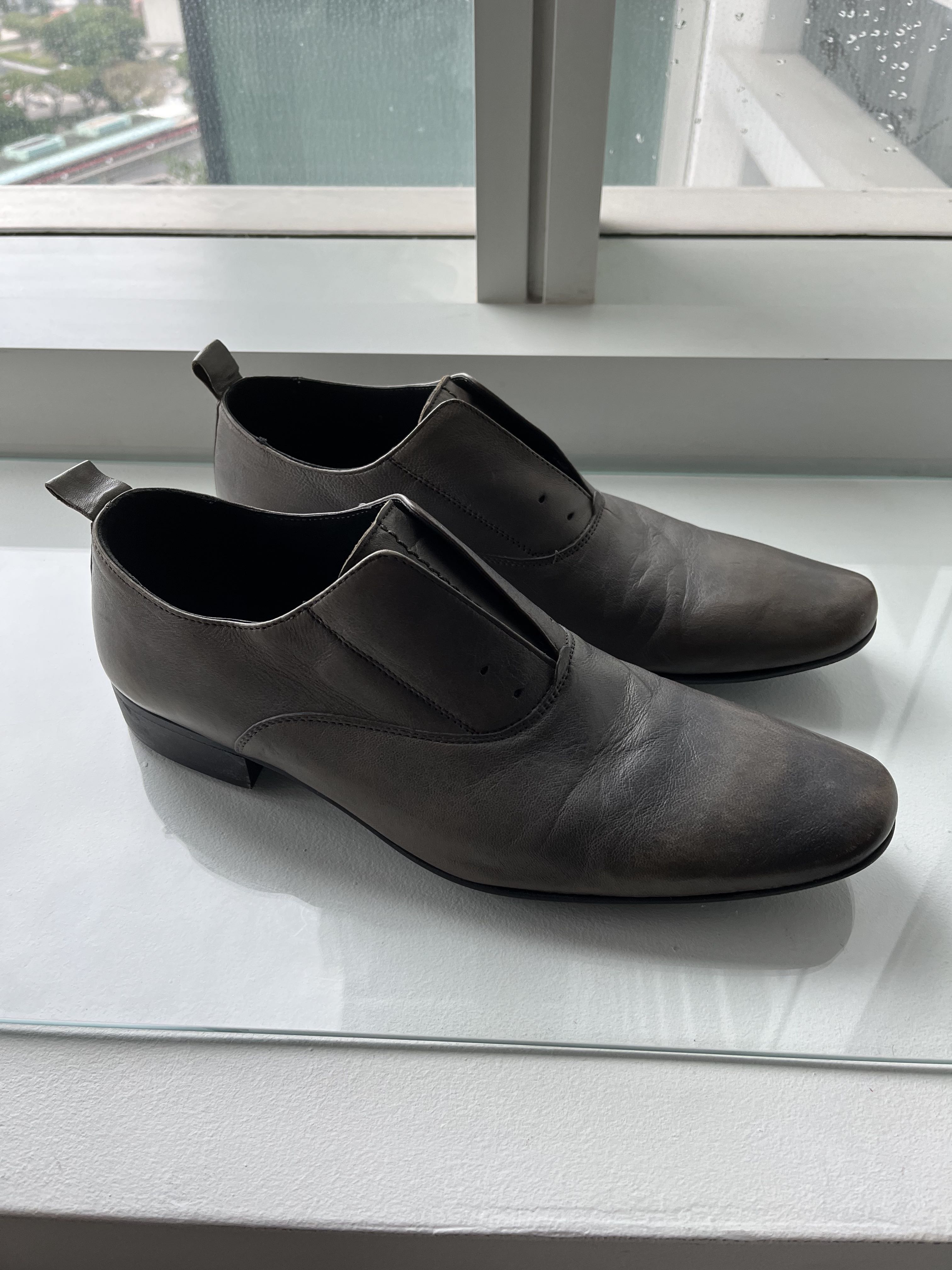 Aldo gray shoes discount