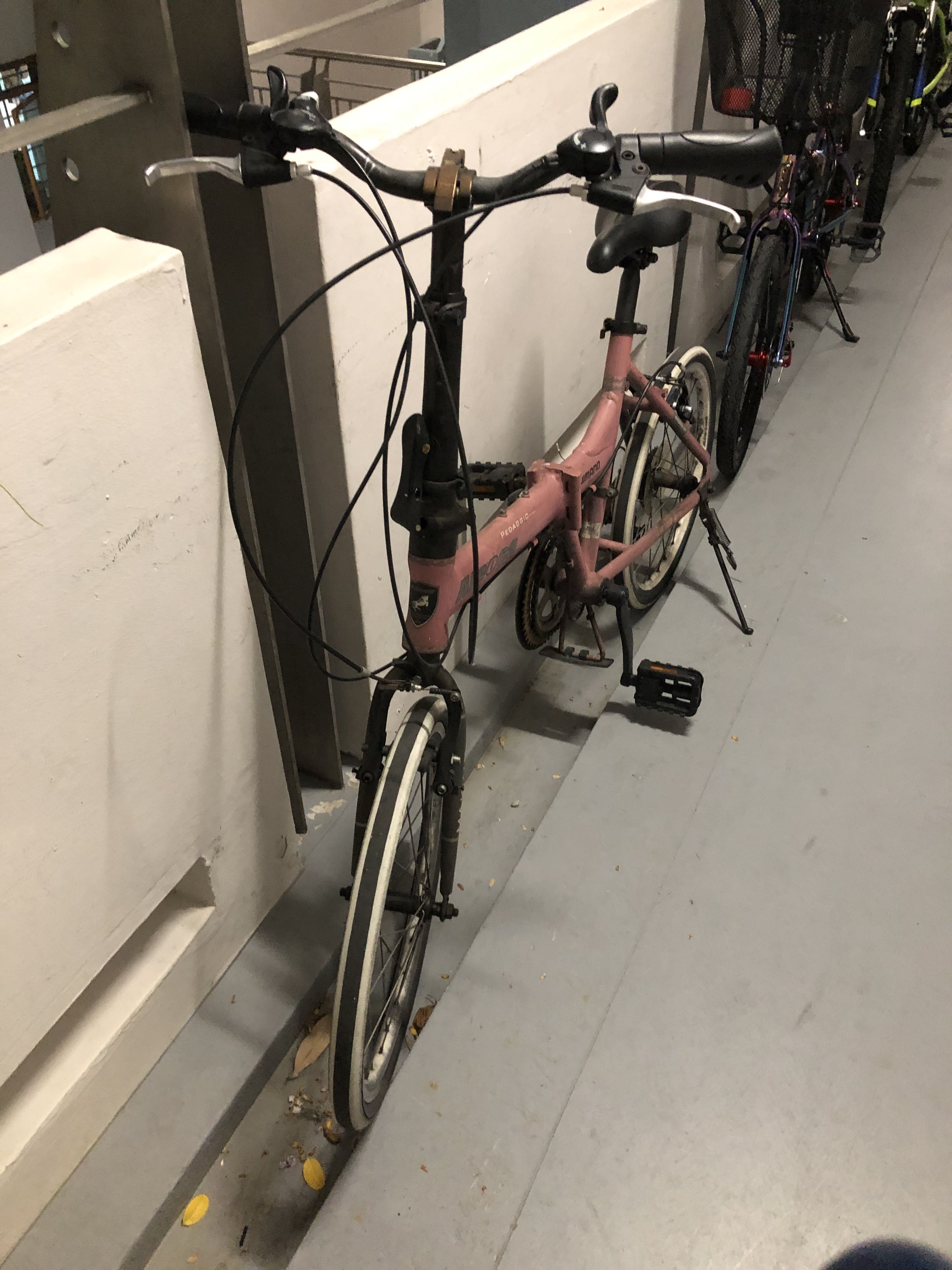 Aleoca foldable bicycle clearance