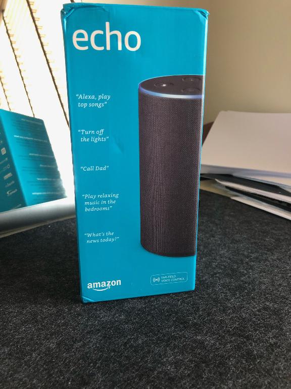 Amazon Echo 2nd Gen (Charcoal Black), TV & Home Appliances, TV