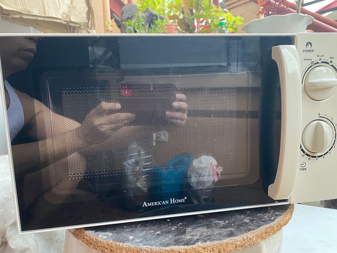 American home microwave store oven manual