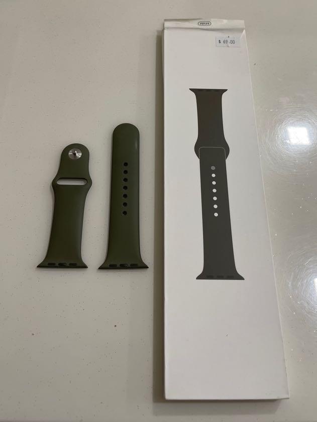 Apple watch sales khaki sport band