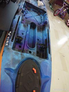 As is kayak sea  ghost 110.11x6ft w/o paddle &seat vibe
Mode of payment 
Cash 
Gcash 
Card  BDO, Metrobank,BPI

Pick up/dilivery via lalamove shifting fee charge to customer
For more info om me or call 09305828661