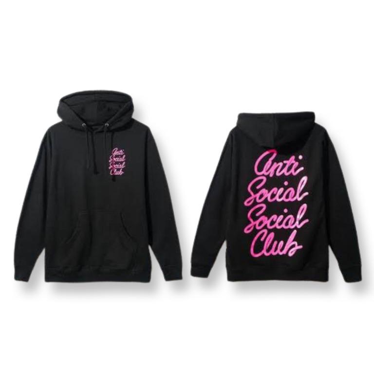 Assc Hoodie Options Black Pink, Men'S Fashion, Coats, Jackets And Outerwear  On Carousell