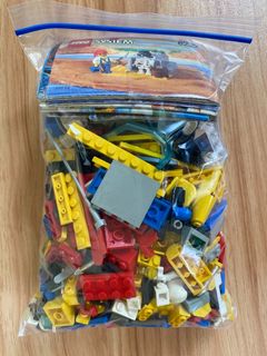 Assorted Lego Pieces with Minifigures Authentic Hobbies Toys