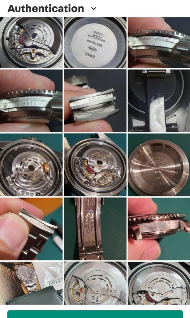 Authentication submariner datejust sea 