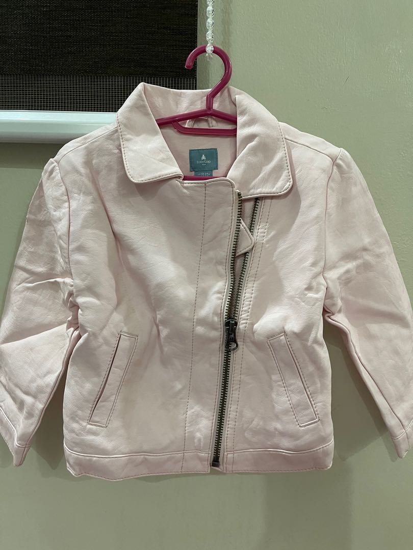 Baby gap hot sale leather jacket