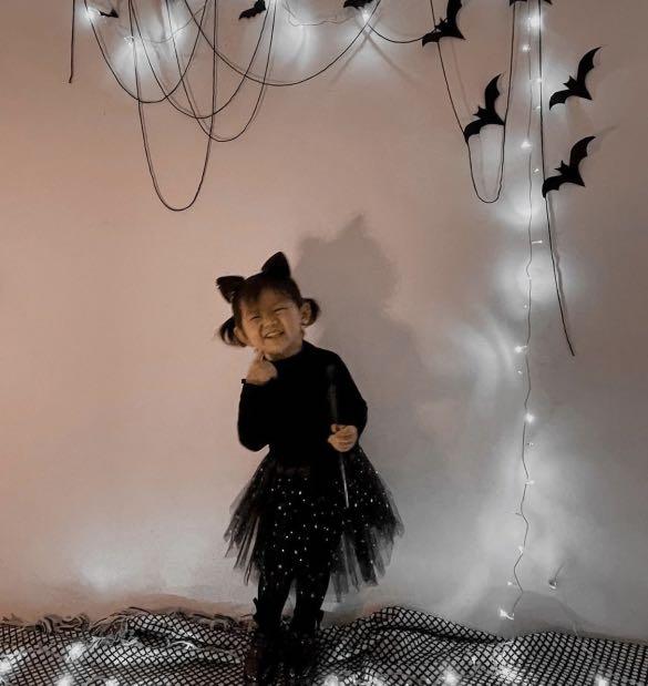 Black tulle top skirt infant