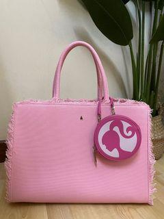 BarbiexDuck Tote Bag in Baby Pink