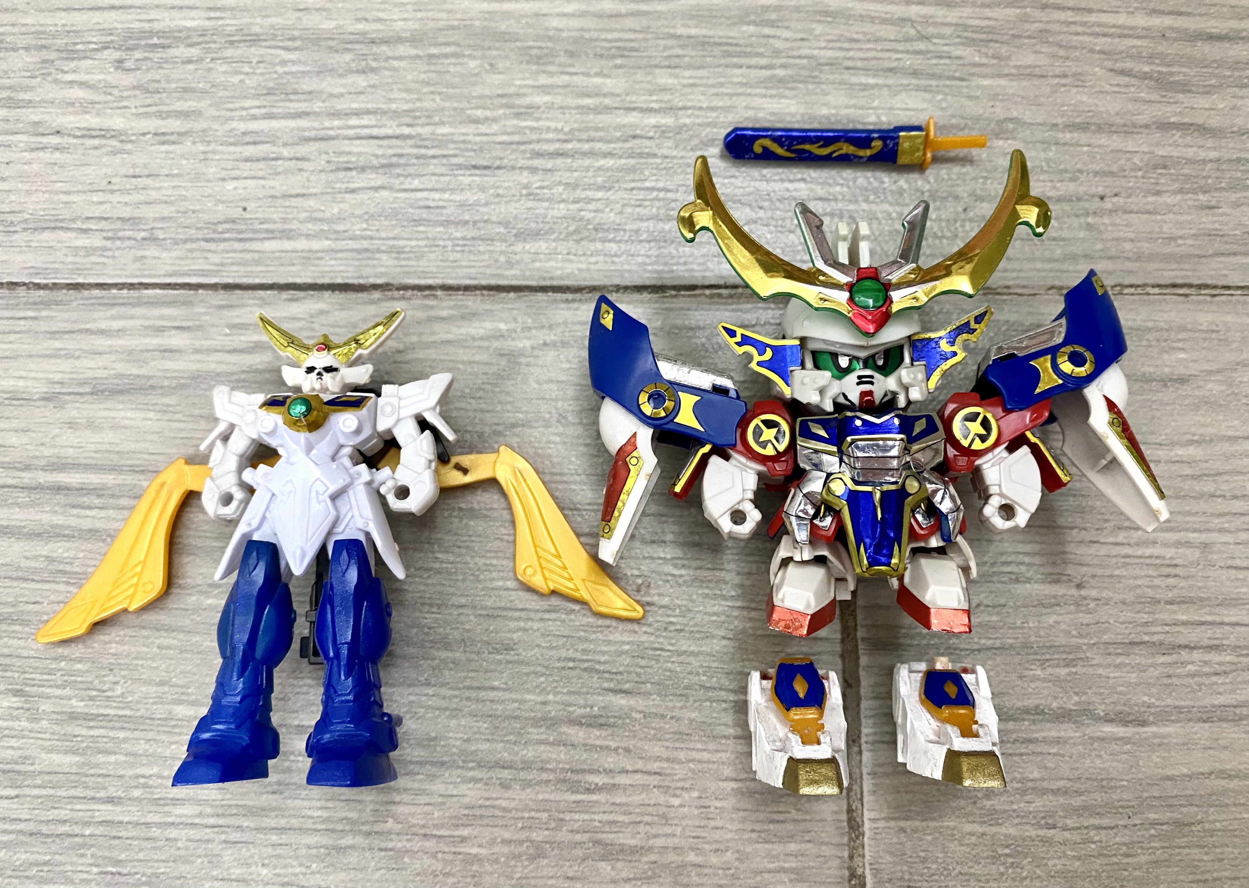 BB戰士No.158 天零頑駄無+ 武神像武神輝羅鋼SD gundam G-Gen Bandai 