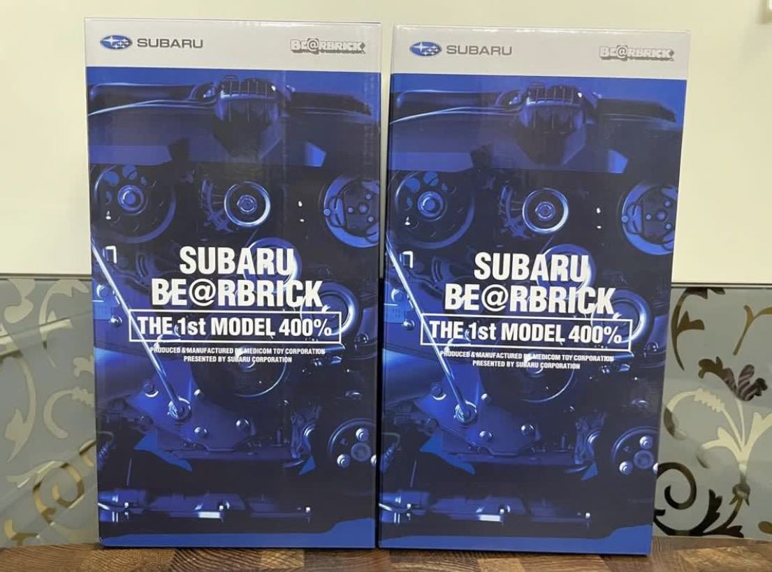 🐻全新現貨bearbrick be@rbrick Subaru the 1st model 400%, 興趣及