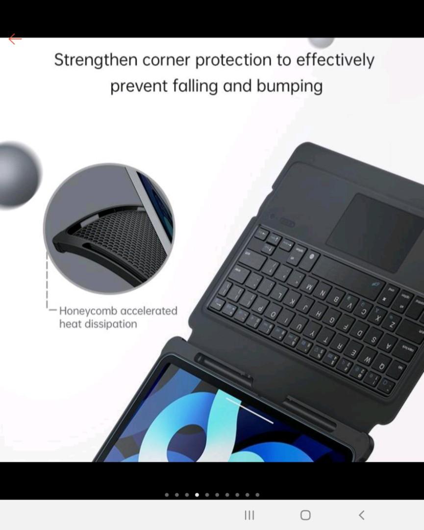 Benks iPad 10.2 (Gen 7/8/9) Detachable Bluetooth Keyboard Case with