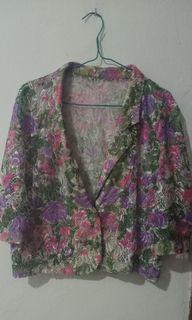 Blazer bunga jumbo