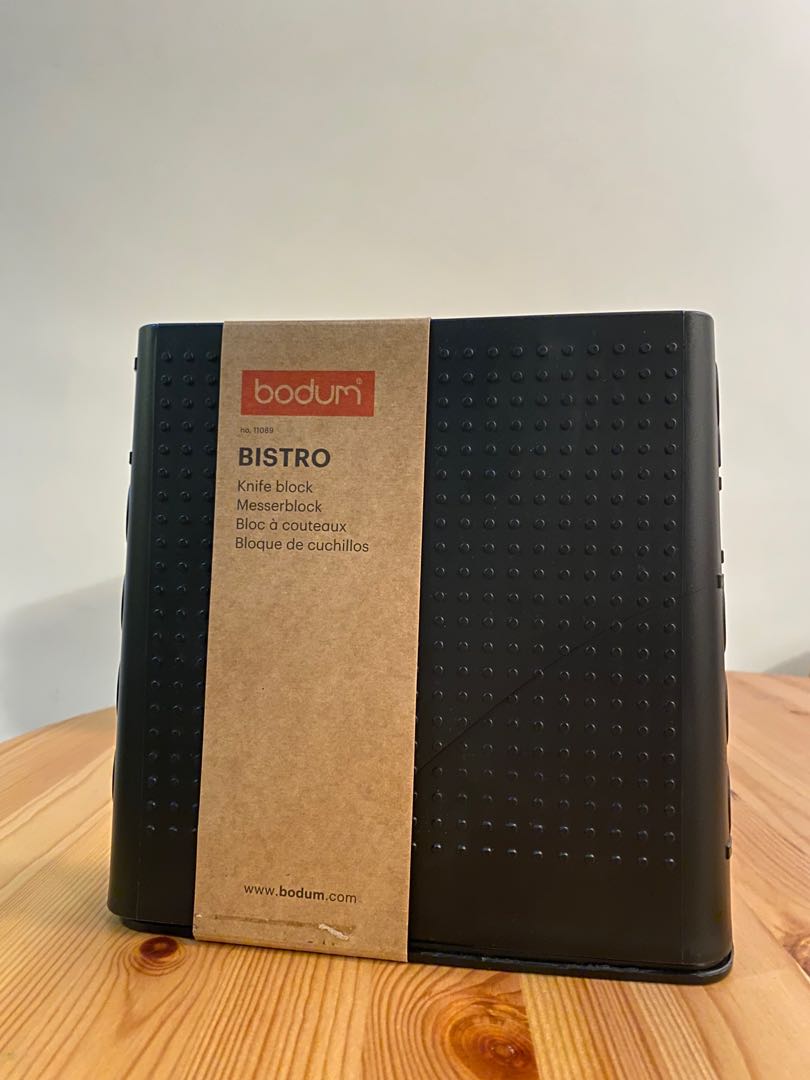 Bodum BISTRO knife block, Furniture & Home Living, Kitchenware