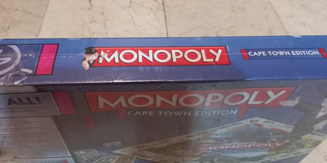Brandnew Monopoly Cape Town Edition, Hobbies & Toys, Toys & Games on