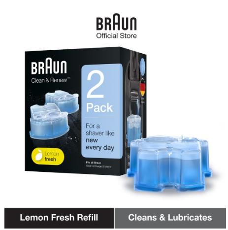 Braun CCR Cleaning Centre Universal Refills for Electric Shaver Smart ...