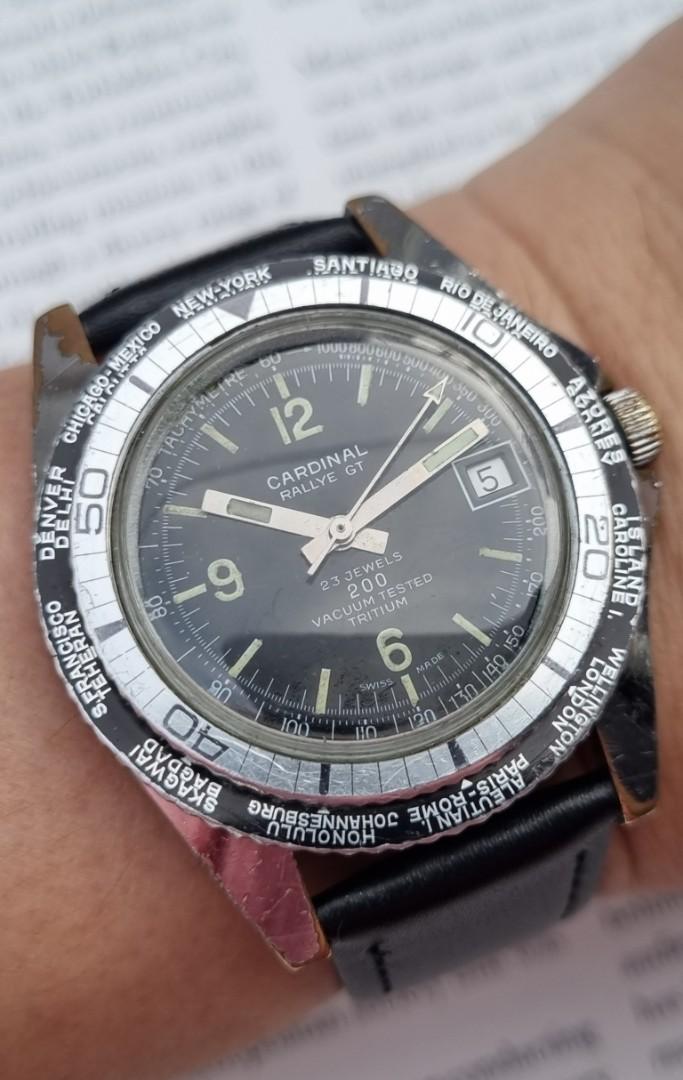Cardinal on sale watch vintage
