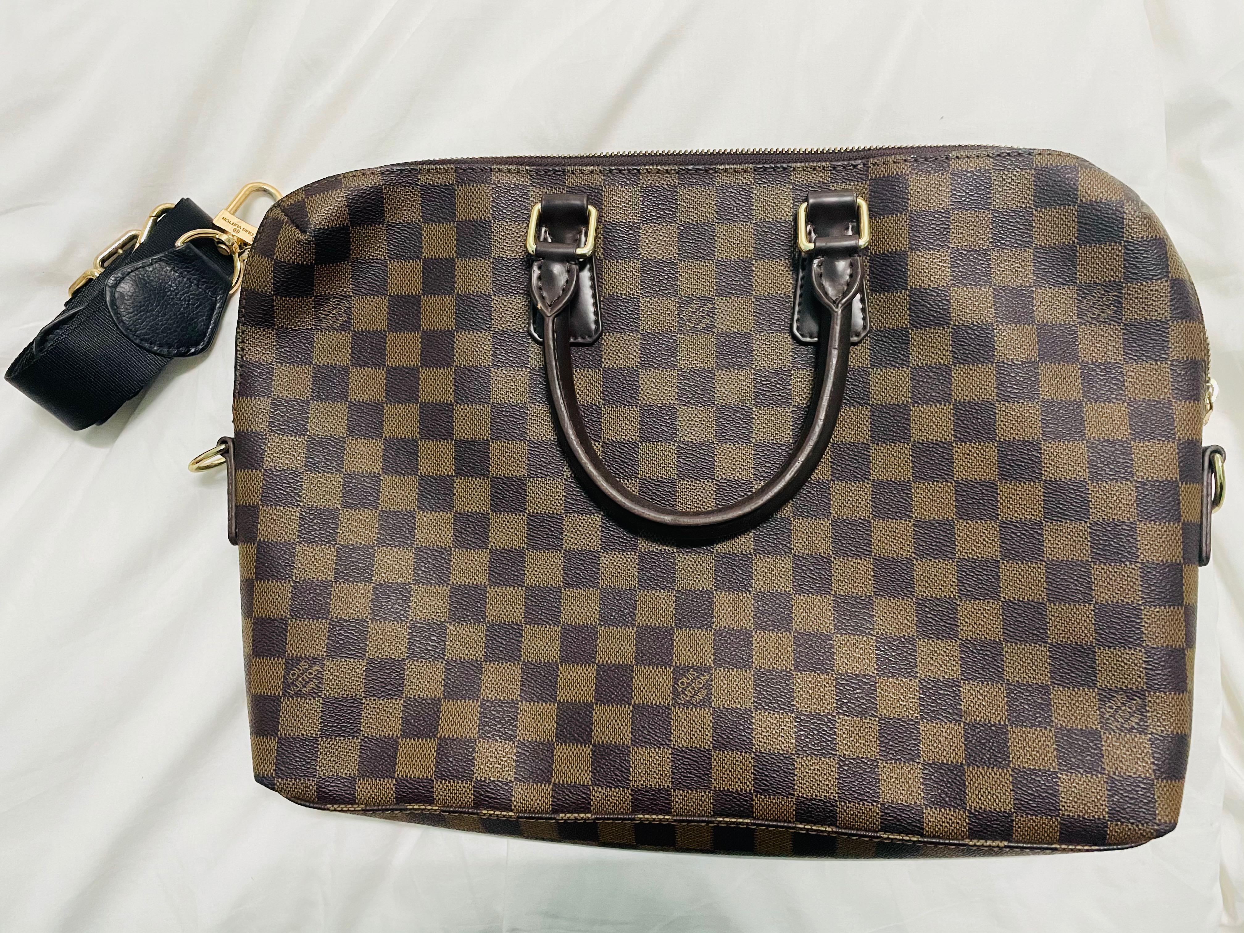 Faux Louis Vuitton Laptop Bag Double Handle