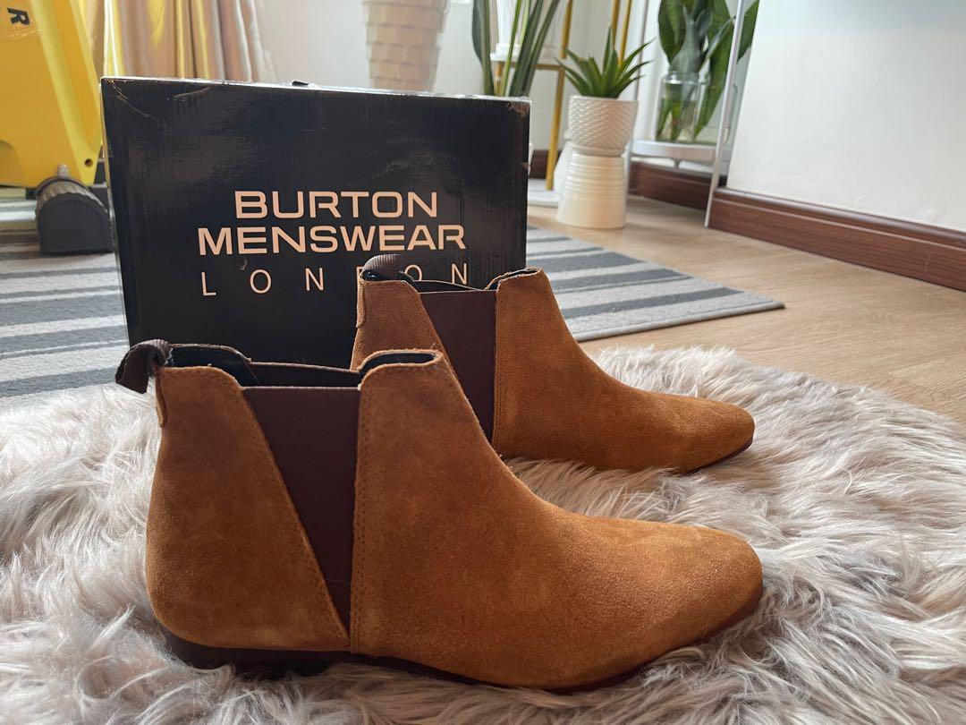 Burton Menswear London Brown Cruise Chelsea Boots