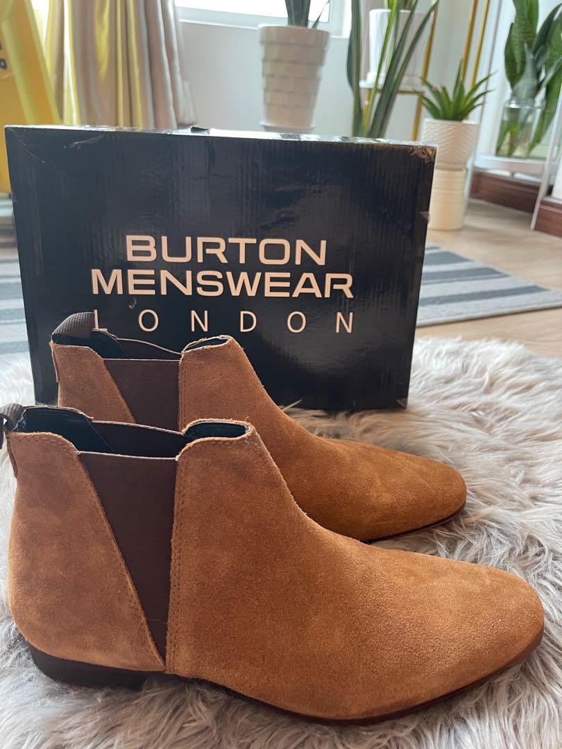 Burton menswear chelsea cheap boots