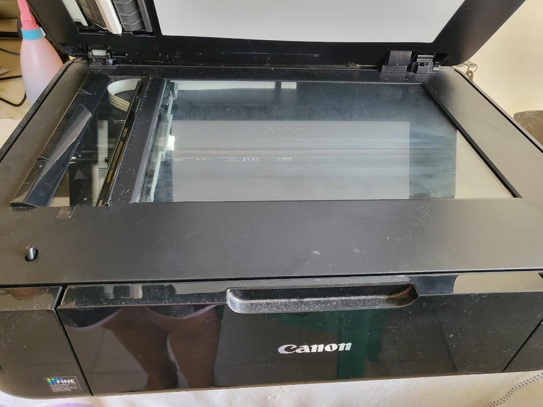 Canon Pixma Printer (Category: Printers, Scanners & Copiers) located in Las Pinas. Submitted by bellaprima888 (Listing ID 1141751454, Image 3). Description: Canon Pixma MX886 3 in 1 Printer, Scanner, Copier Wireless Issue: Need to replace ink head Inks included and new.