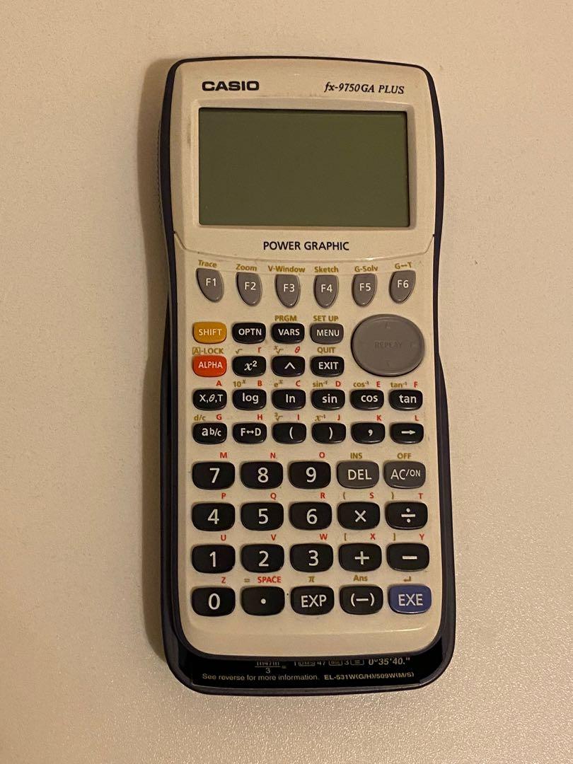 Casio hotsell fx9750ga plus