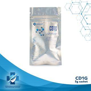 CD1G Disinfectant Chlorine Dioxide Tablet/Powder | 5 Grams | Biodegradable | Made in Australia