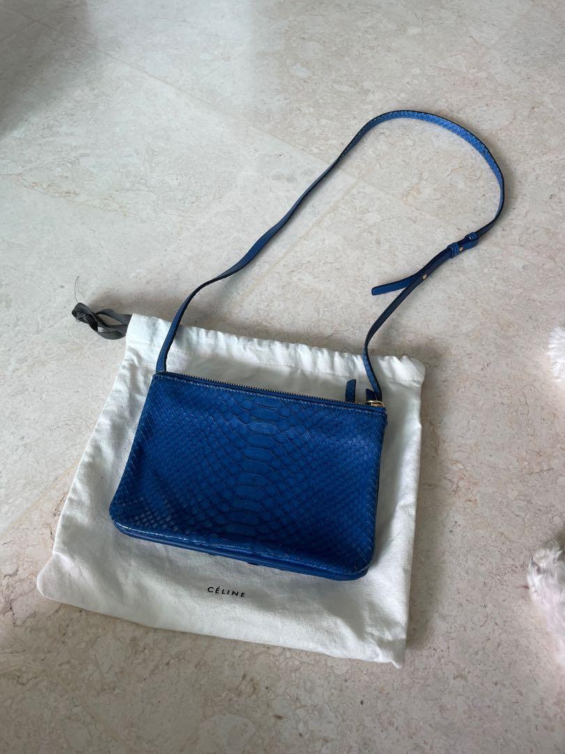 Celine discount trio blue