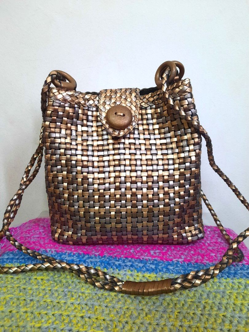 Cem woven leather purse new arrivals