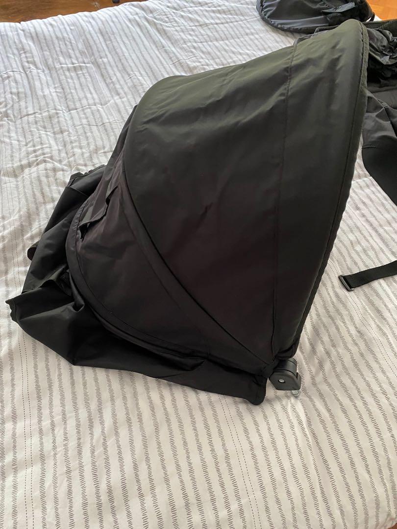 City Mini replacement fabric in black