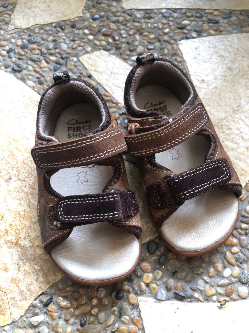 Clarks top first sandals