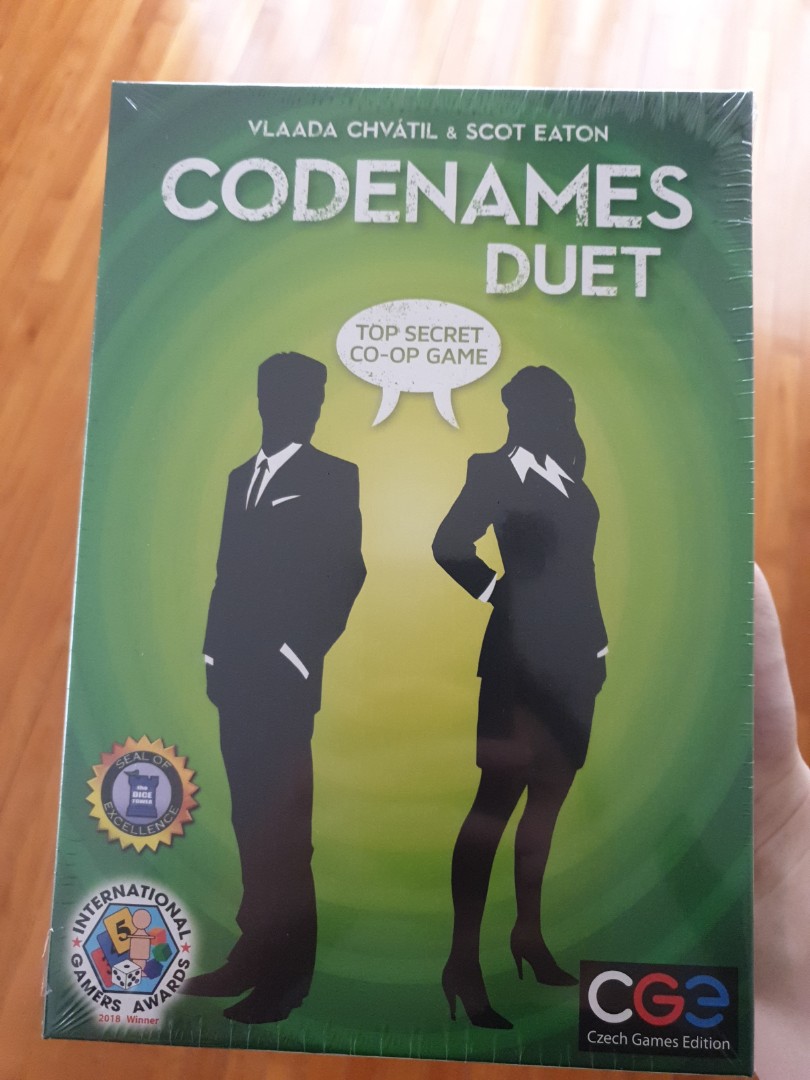 ttgames] Codenames Duet, Hobbies & Toys, Toys & Games on Carousell