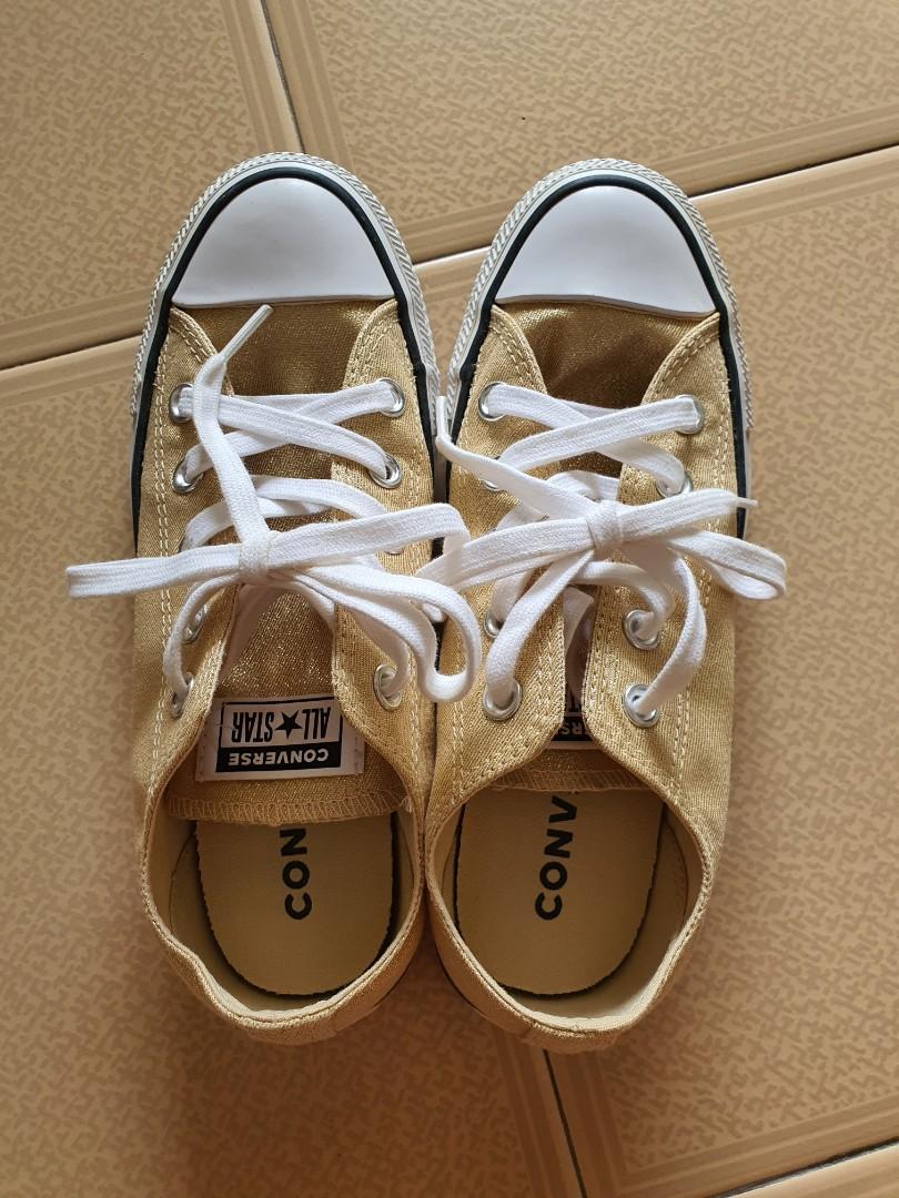 Gold online converse ladies