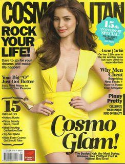 Cosmopolitan magazine Anne Curtis (old copy)