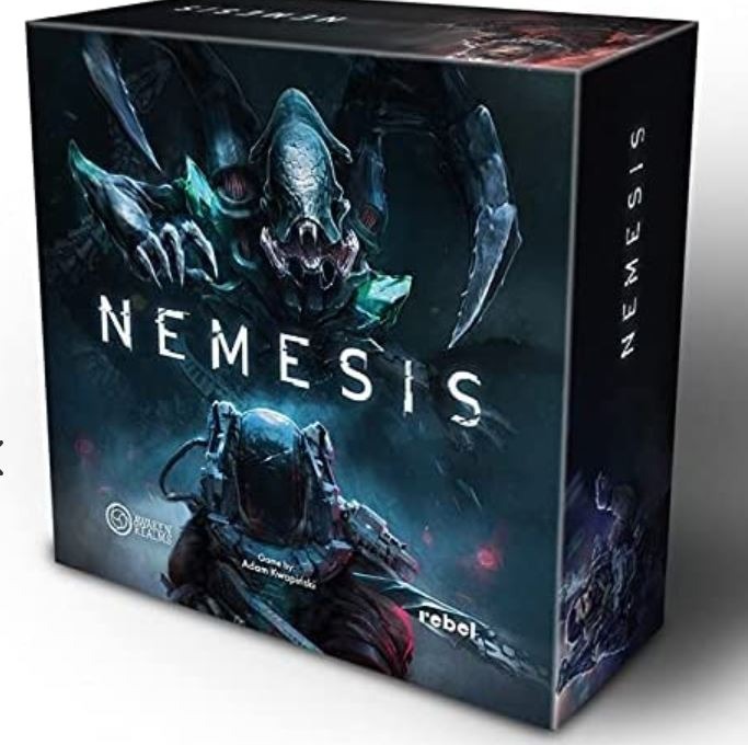 Customised Giant Sleeves for Nemesis character boards and intruder