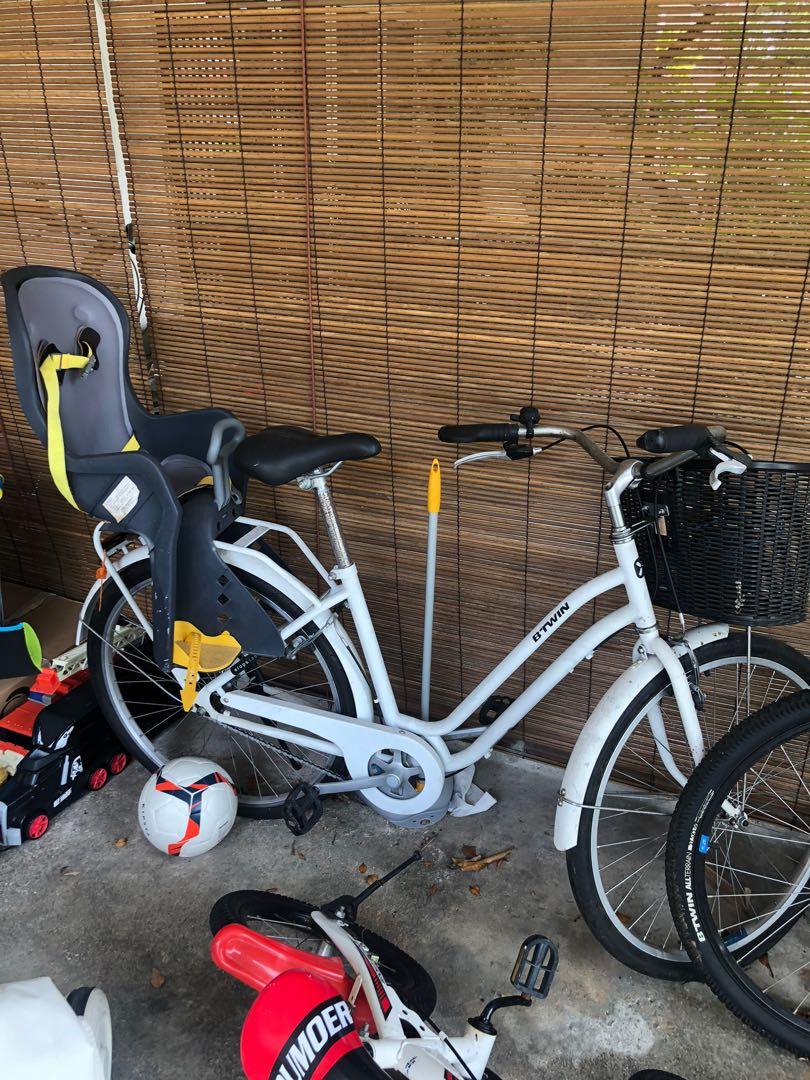 Decathlon bike child seat best sale
