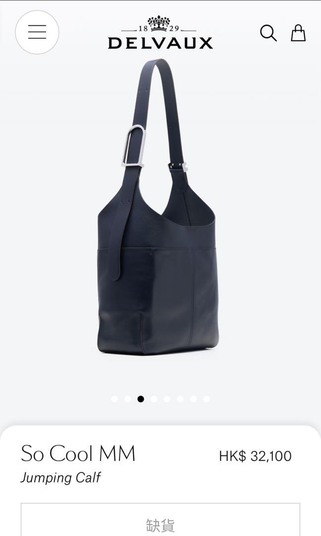 Delvaux So Cool MM, 名牌, 手袋及銀包- Carousell