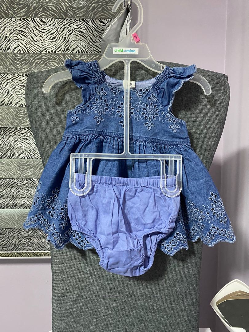Newborn shop jean dress