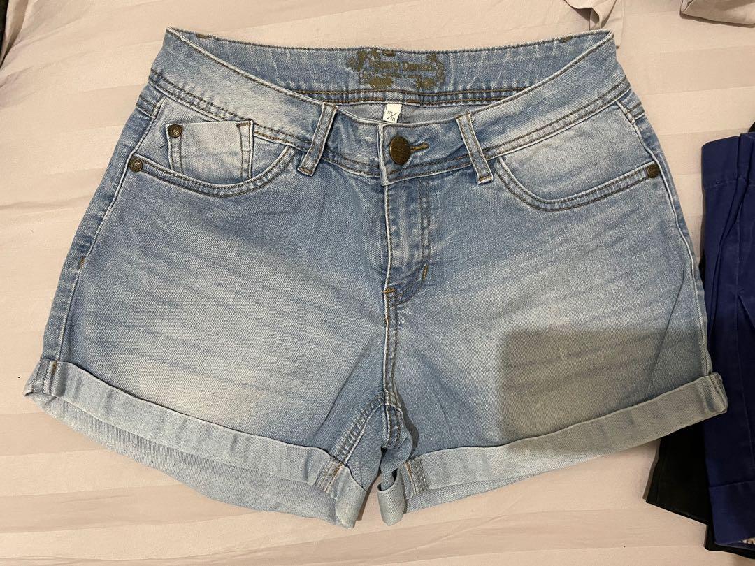 Denim Shorts, Fesyen Wanita, Pakaian 