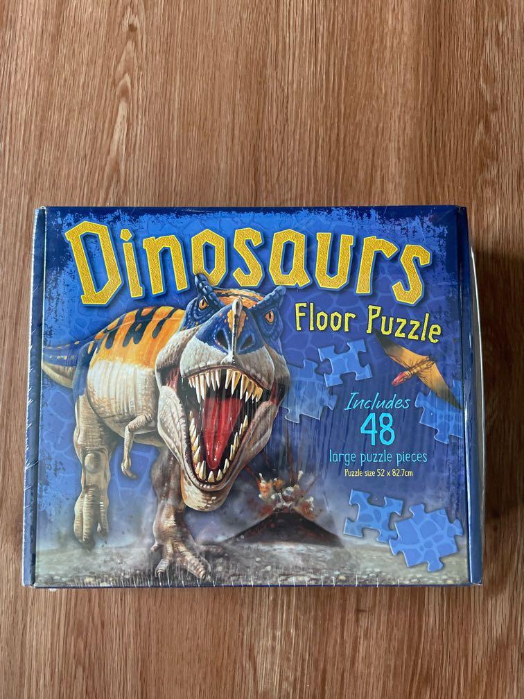 Dinosaurs Floor Puzzle, Hobbies & Toys, Toys & Games on Carousell