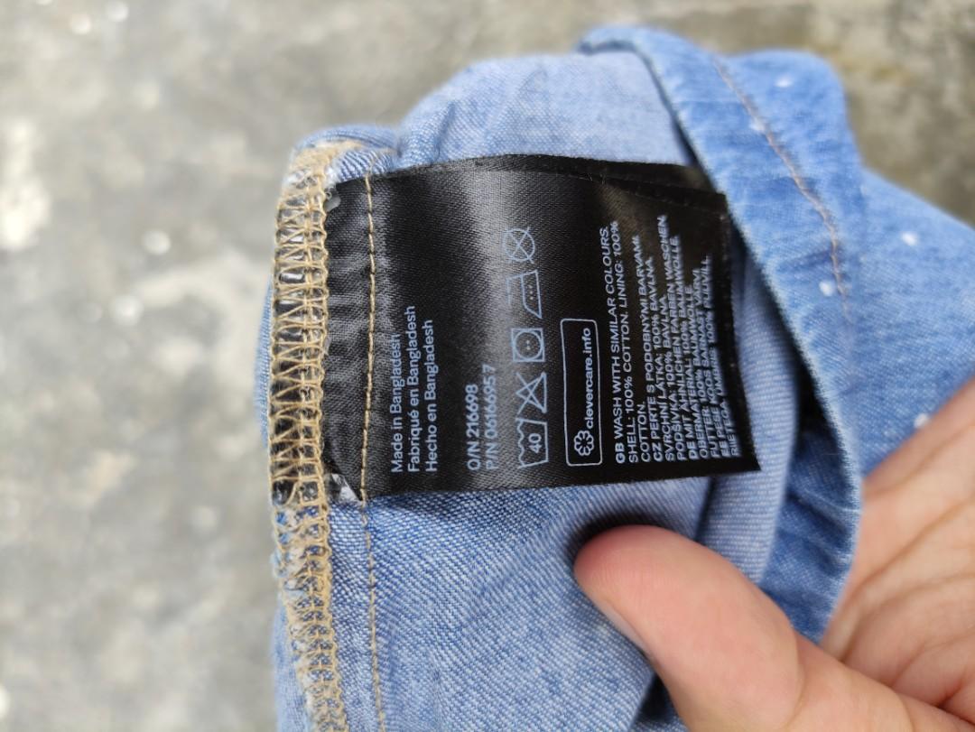 Dress h&m cut label