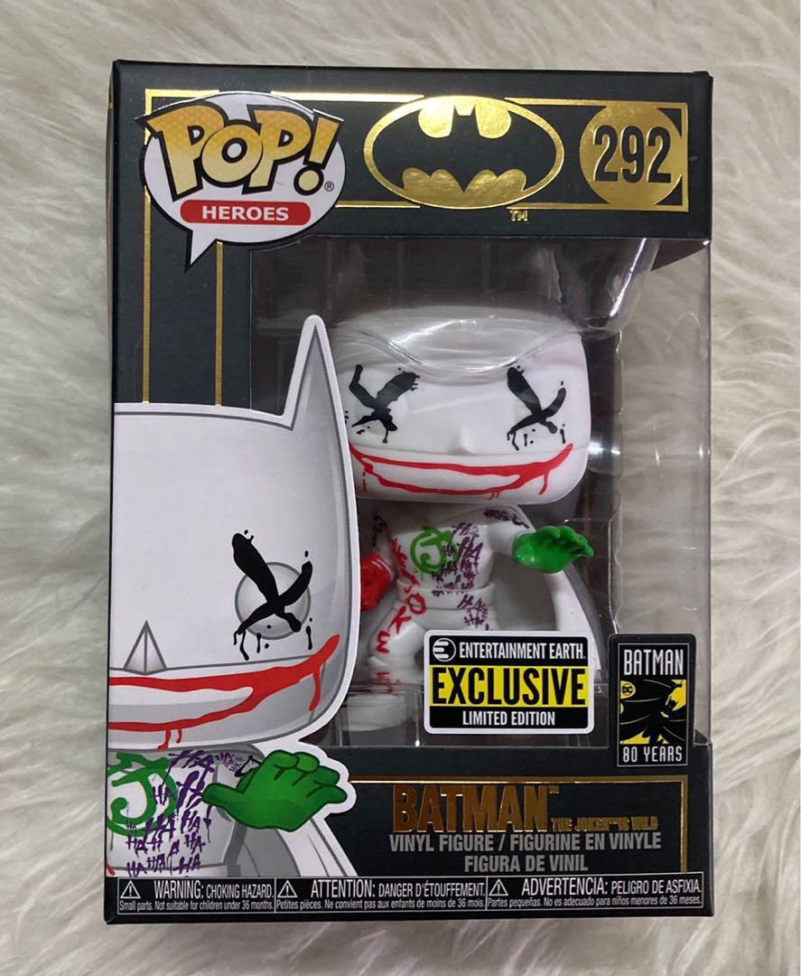Entertainment Earth Exclusive DC Batman The Joker is Wild Funko Pop,  Hobbies & Toys, Collectibles & Memorabilia, Fan Merchandise on Carousell
