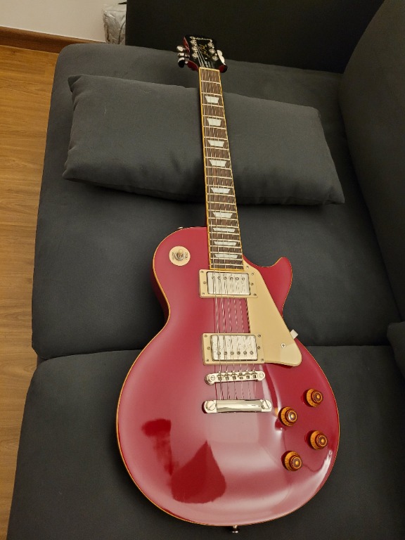 Epiphone les paul standard best sale cardinal red