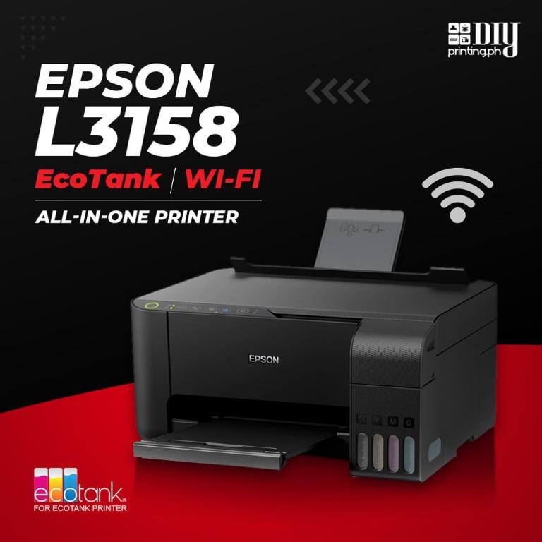 Epson L3158 3in1 Printer With Wifi Computers And Tech Printers Scanners And Copiers On Carousell 6258
