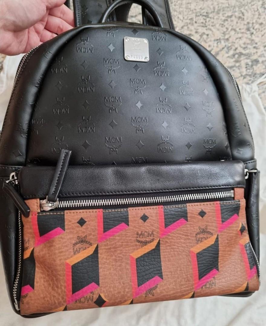 Fast Sale Excellent MCM Backpack 2018 sz 25 x 32 cm with care card