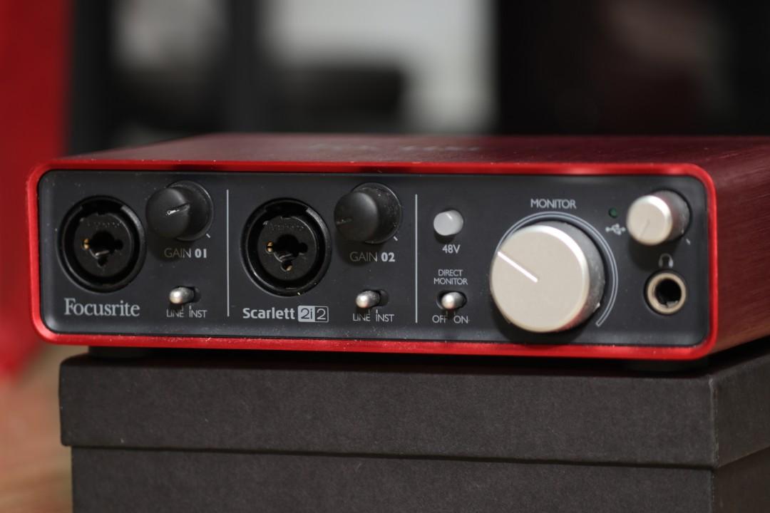 Focusrite Scarlett 2i2 Gen 1, Audio, Other Audio Equipment on Carousell
