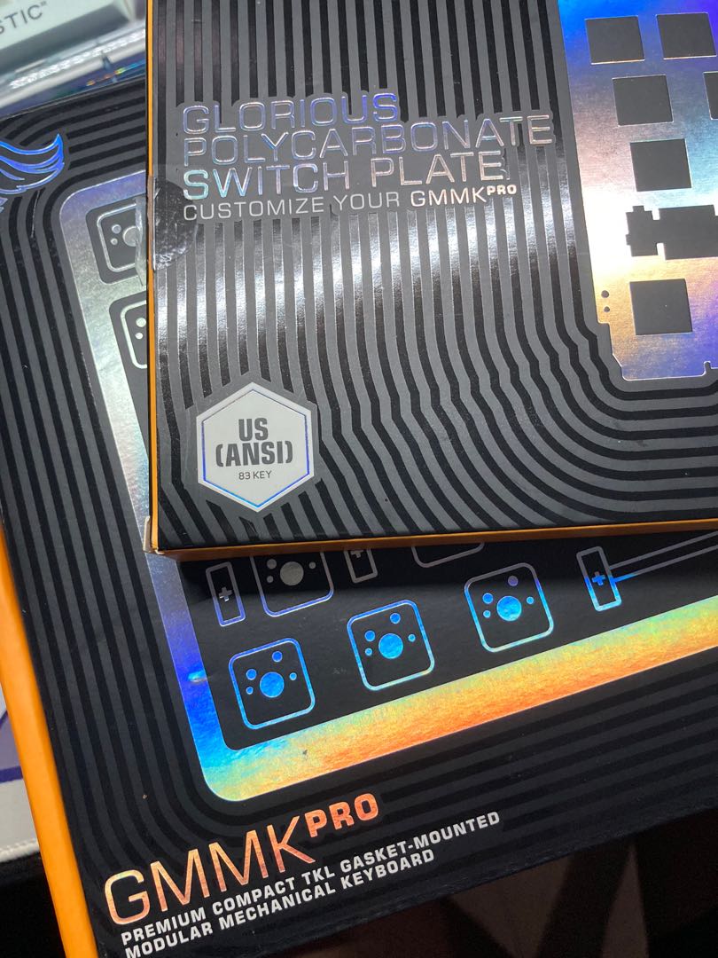 GMMK Pro barebones + PC plate, Computers & Tech, Parts & Accessories, Computer Keyboard on Carousell