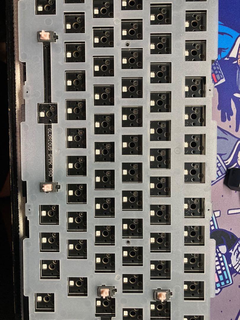 GMMK Pro barebones + PC plate, Computers & Tech, Parts & Accessories, Computer Keyboard on Carousell