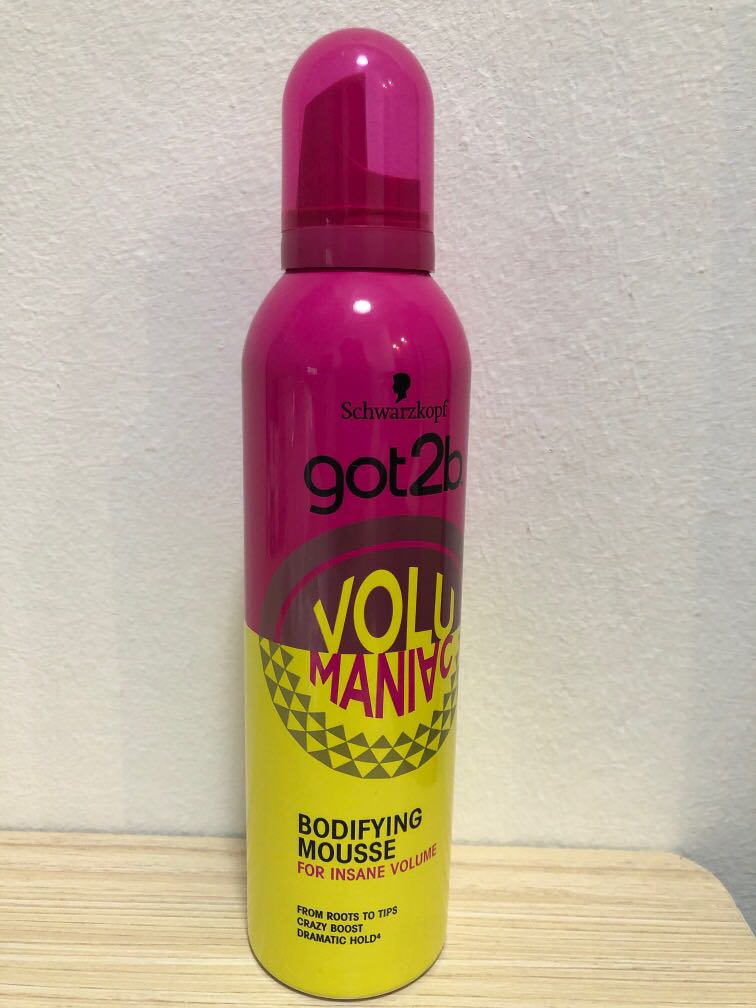 Got2b Volu Maniac Bodifying Mousse Beauty Personal Care Hair On Carousell