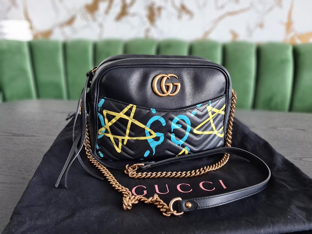 Gucci graffiti bag outlet