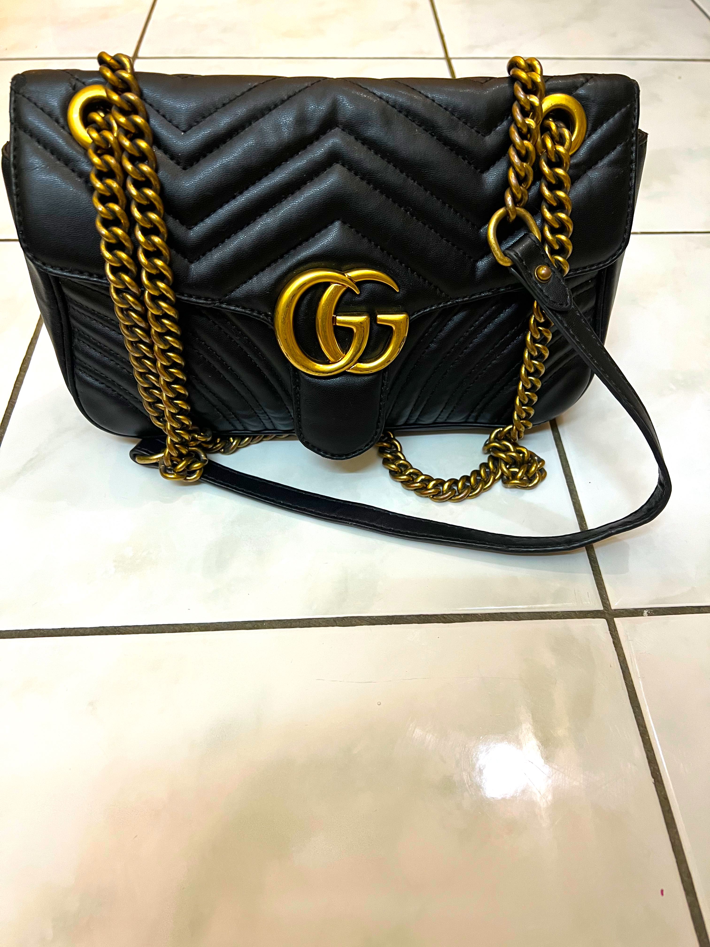 Gucci Marmont -Large, Women's Fashion, Bags & Wallets, Purses & Pouches on  Carousell